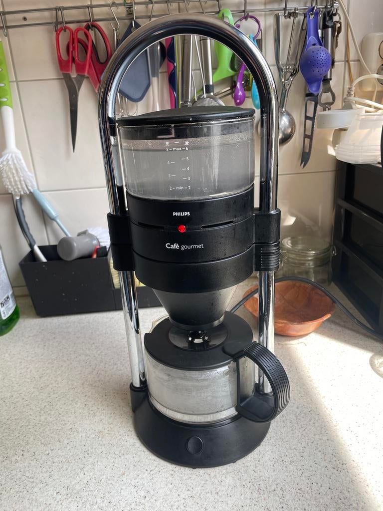 Philips Café Gourmet koffiezetapparaat - Goede staat, Witgoed en Apparatuur, Koffiezetapparaten, Ophalen, Koffiemachine, Gemalen koffie