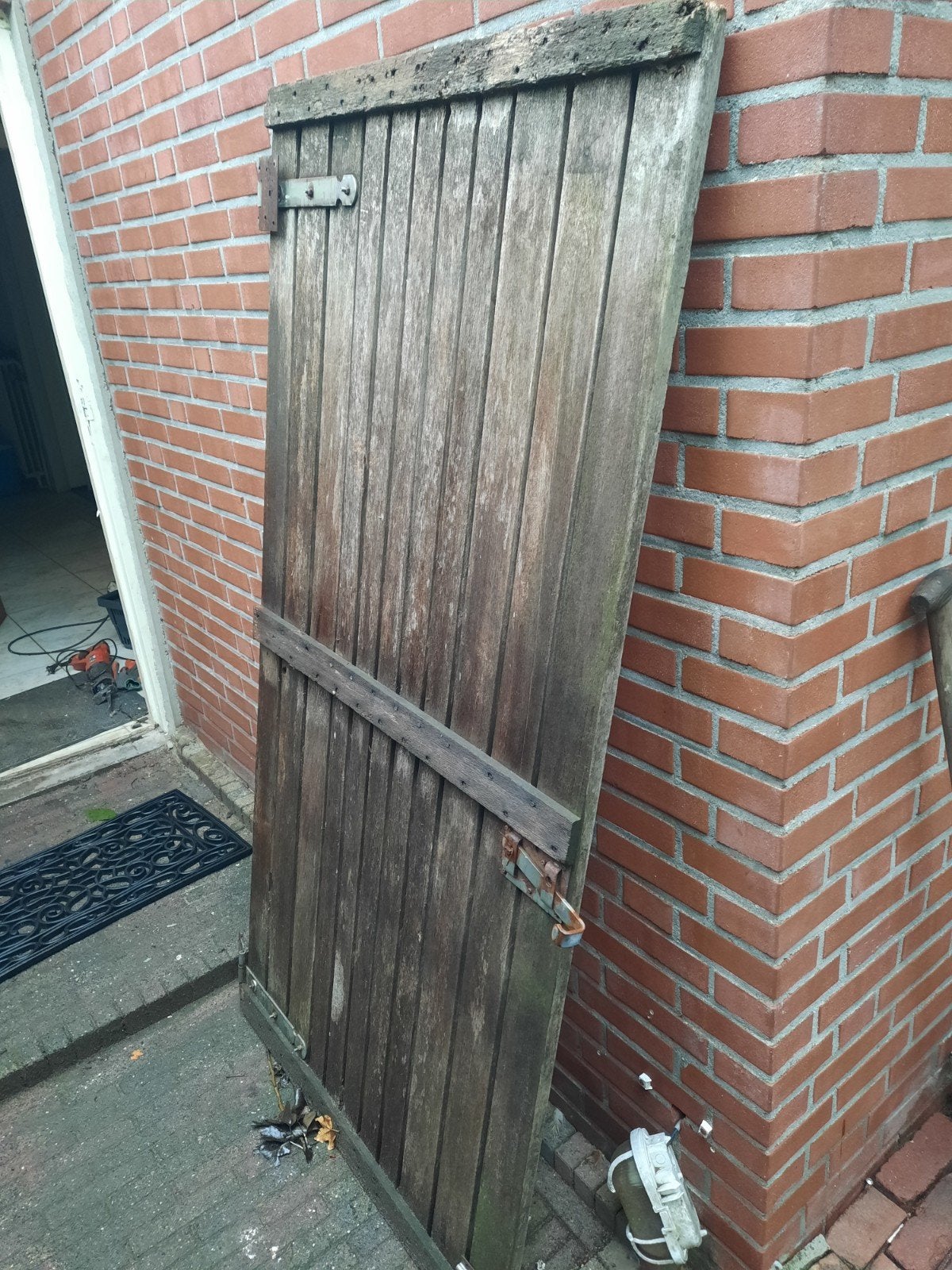 poort tuindeur, Ophalen, Hout, Minder dan 3 meter, 1 tot 2 meter