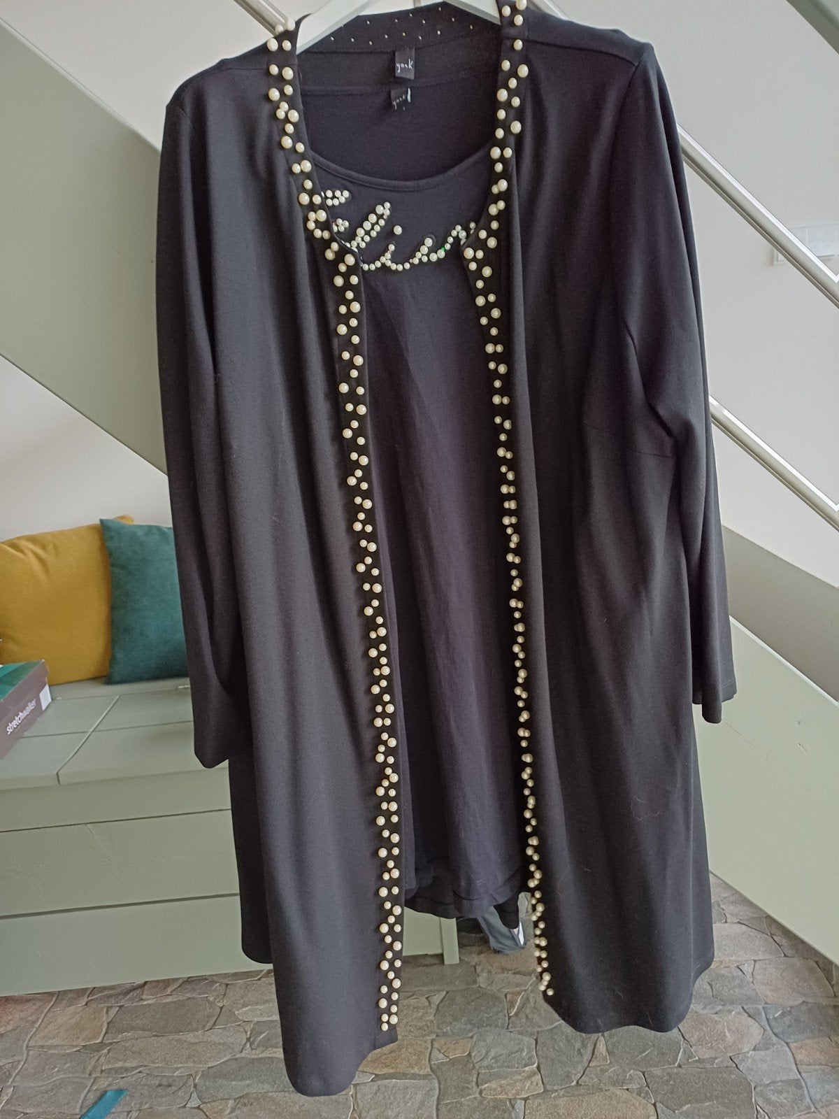 Yoek setje shirt en vest 58/60, Ophalen of Verzenden, Zo goed als nieuw, Trui of Vest