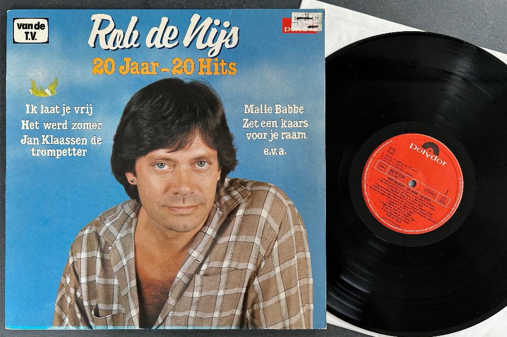 ROB DE NIJS - 20 Jaar - 20 Hits ( LP ), Cd's en Dvd's, Vinyl | Nederlandstalig, Ophalen of Verzenden, Zo goed als nieuw, 12 inch