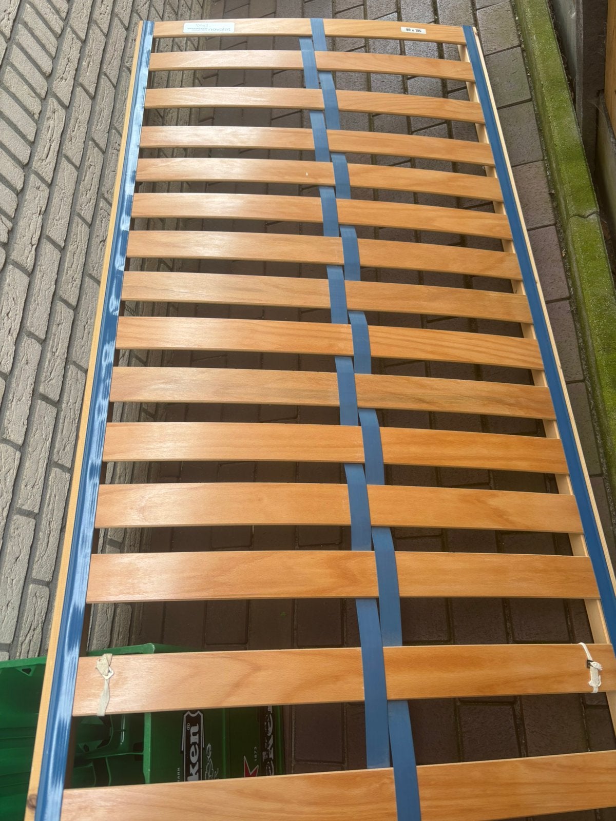 Een persoonslatenbodem, Ophalen, Gebruikt, Eenpersoons, 90 cm