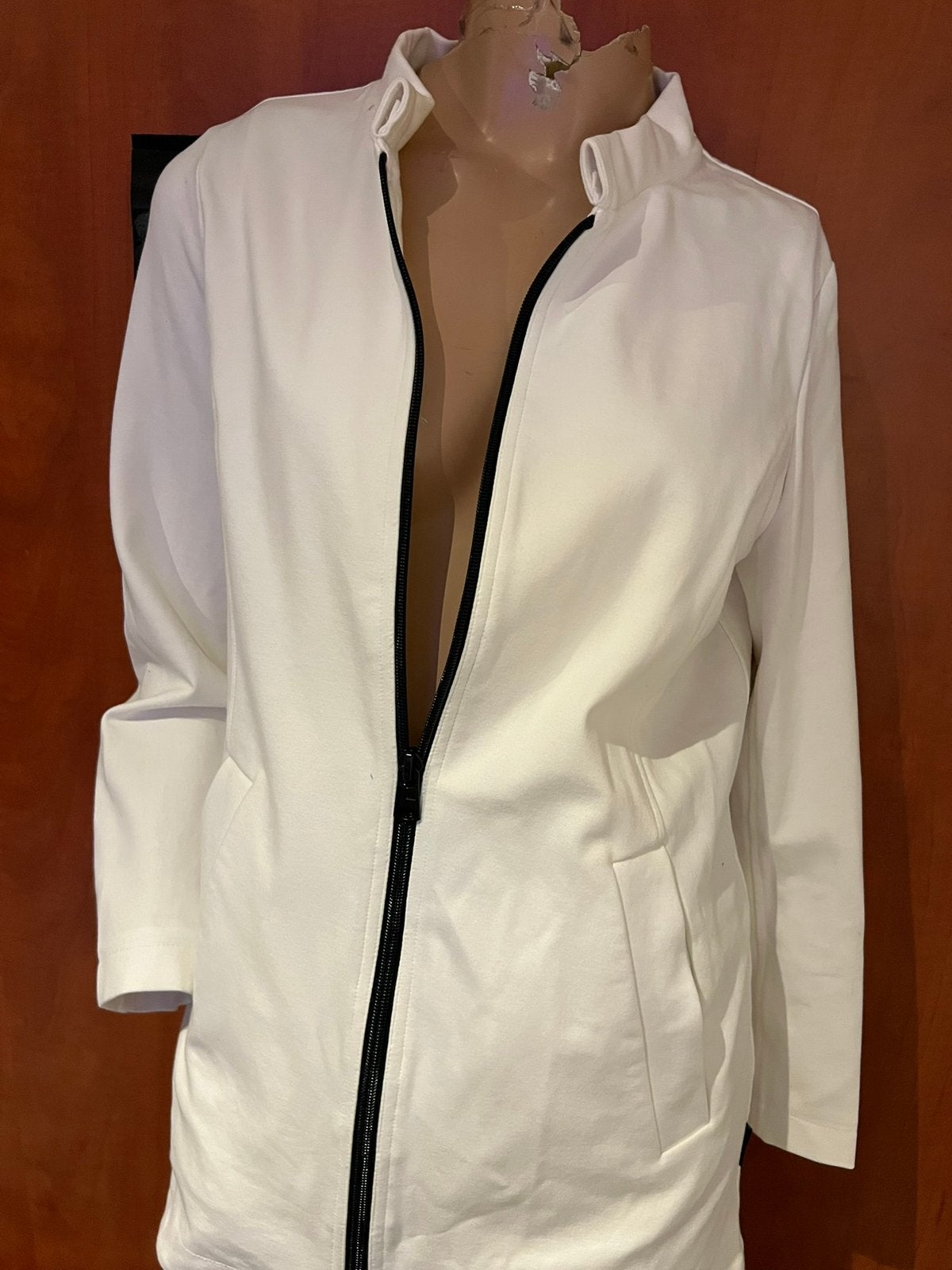 BEAUMONT zomer jas maat m origineel zgan, Kleding | Dames, Maat 38/40 (M), G, Wit, Ophalen of Verzenden