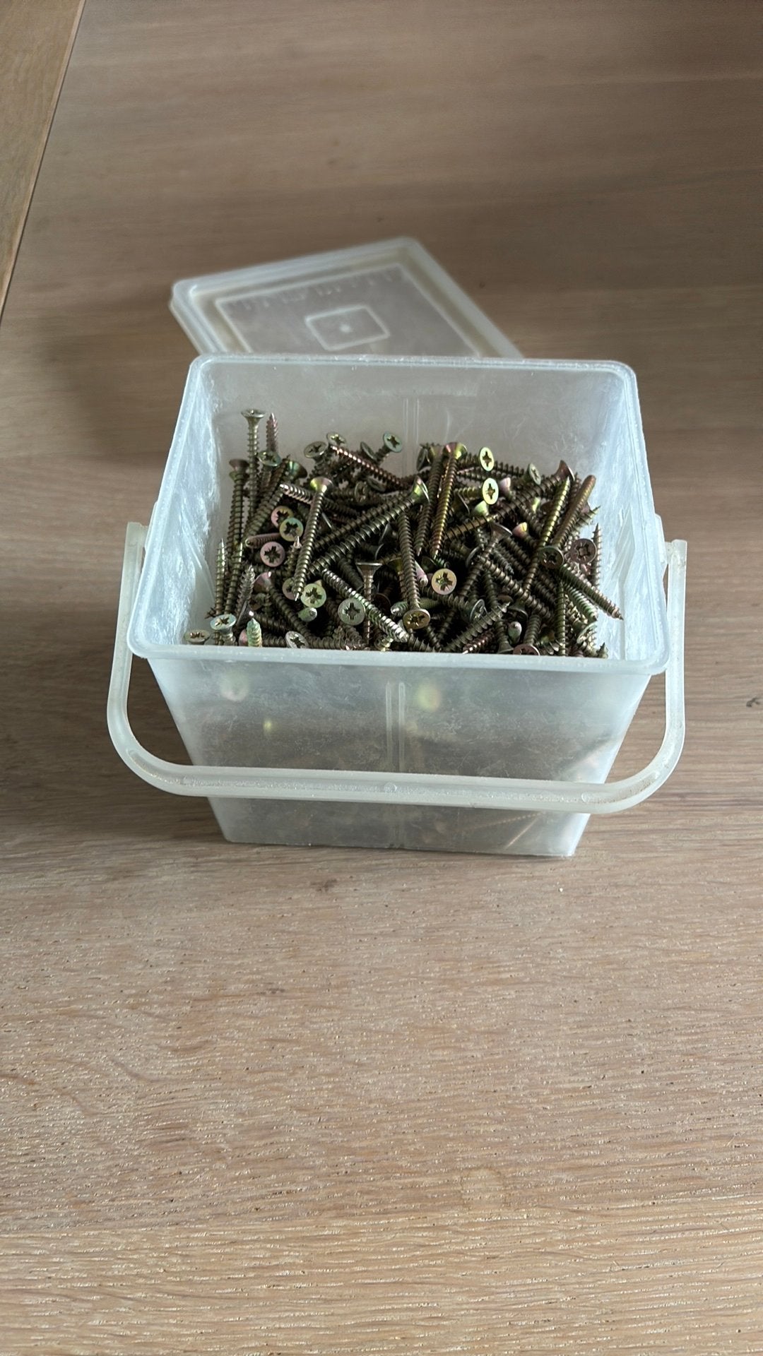 Spaanplaat schroeven 4x50, Ophalen, Zo goed als nieuw, Minder dan 50 mm, Schroeven
