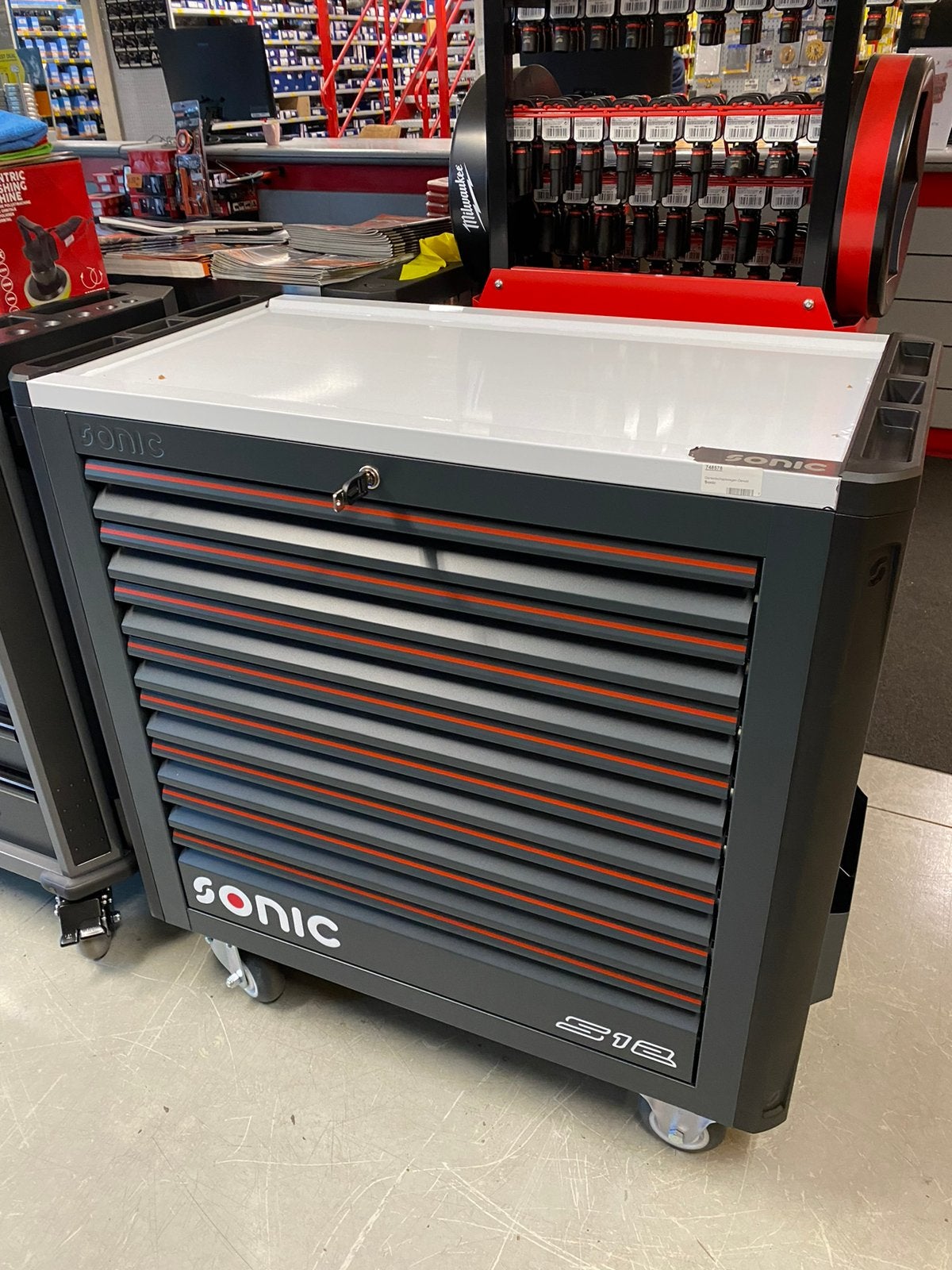 Sonic S12 Next gereedschap wagen kar 748578 485delig nieuw!, Nieuw, Ophalen of Verzenden, 7903AZ Hoogeveen, Mduinkerken@jaritechniek.nl