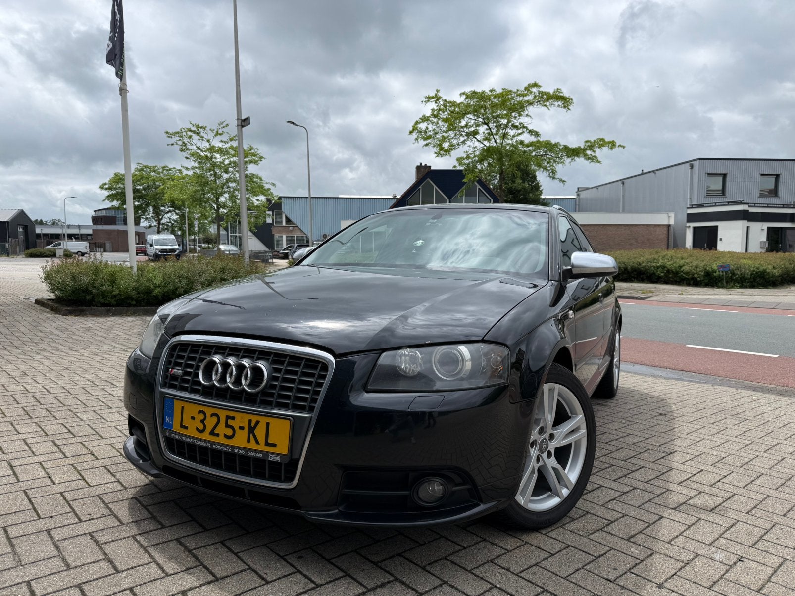 Audi A3 1.8 Tfsi Sportback S-line Gereviseerde Motor, Auto's, Audi, Voorwielaandrijving, Zwart, 4 cilinders, 160 pk