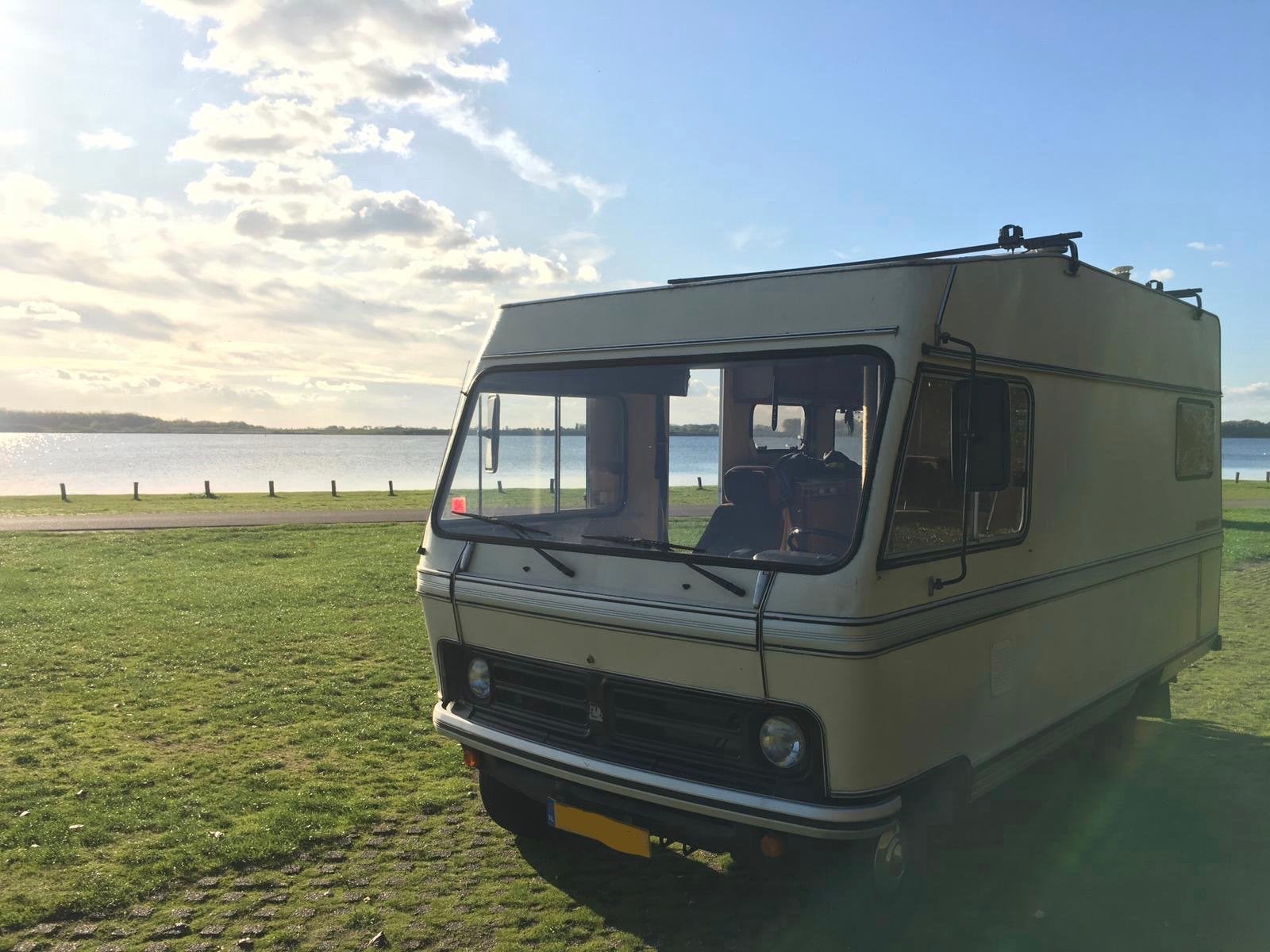 Oldtimer Bedford 1979 met Hymer opbouw, Particulier, Integraal, Hymer