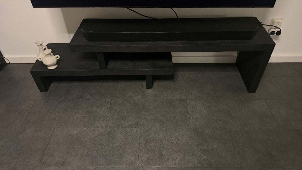 Tv onderstel, Ophalen, 100 tot 150 cm, Zo goed als nieuw, Minder dan 100 cm