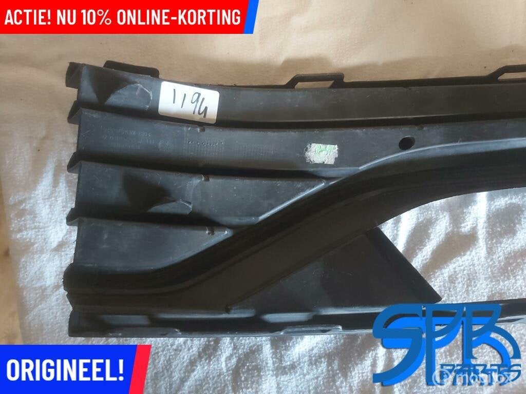 VW POLO 6C LINKS Afdekkap mistlamp GRILLE ROOSTER 6C0853665, Auto-onderdelen, Gebruikt, Volkswagen, Ophalen of Verzenden, Volkswagen
