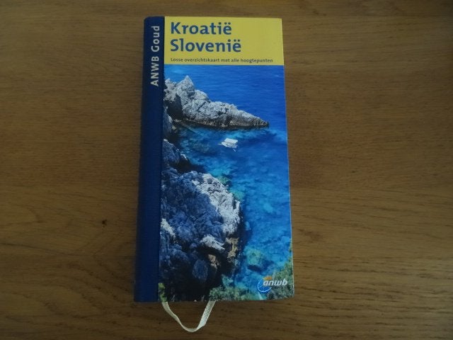 anwb goud reisgids Kroatie en Slovenie / met de kaart erbij, Europa, Nieuw, Ophalen of Verzenden, Reisgids of -boek