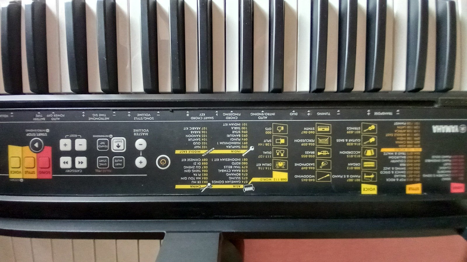 Yamaha PSR-E263 Keyboard - Zo goed als nieuw, Ophalen, Zo goed als nieuw, 61 toetsen, Yamaha
