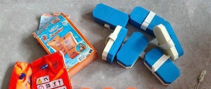 Zwemhulpmiddelen: zwembandjes en zwemblokjes, Jongen of Meisje, One size, Ophalen of Verzenden, Zo goed als nieuw