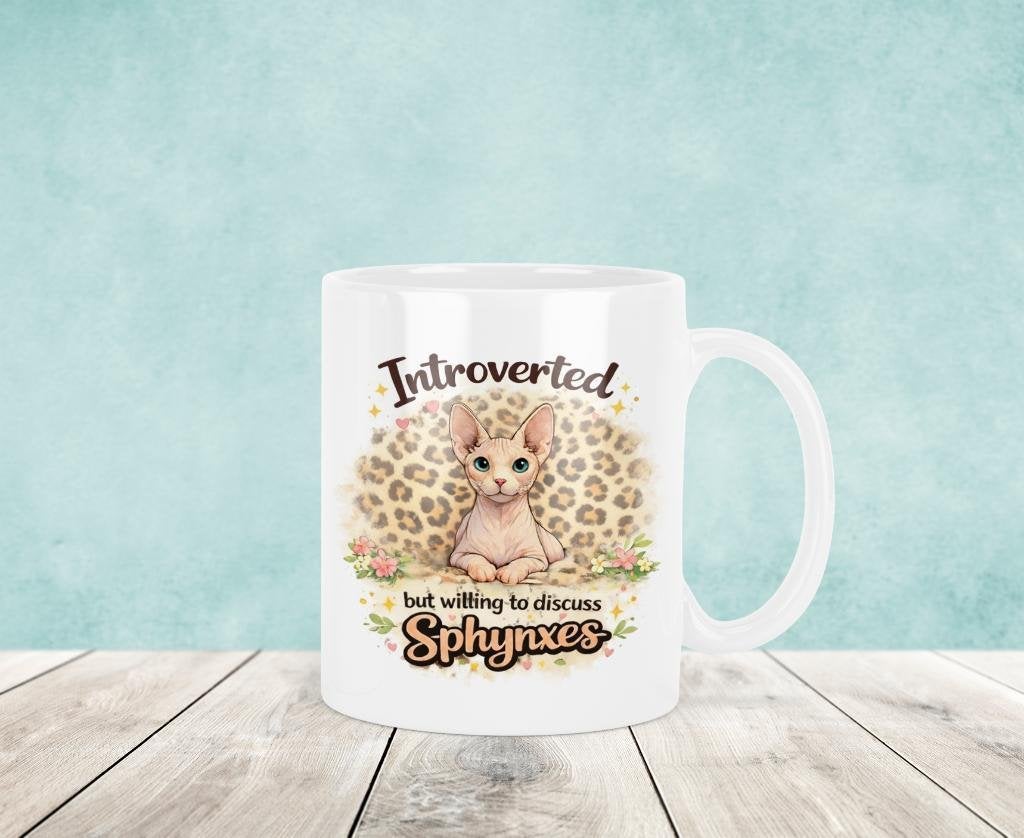 Willing to Discuss Sphynxes - Sphynx Mok, Verzenden, Keramiek, Nieuw, Overige stijlen