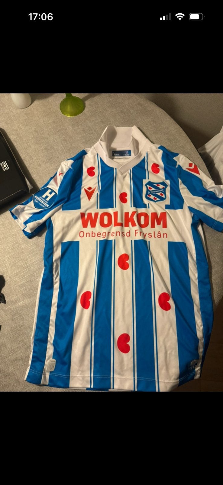 Helden van sc heerenveen shirt met certificaat, Ophalen, Zo goed als nieuw, Shirt