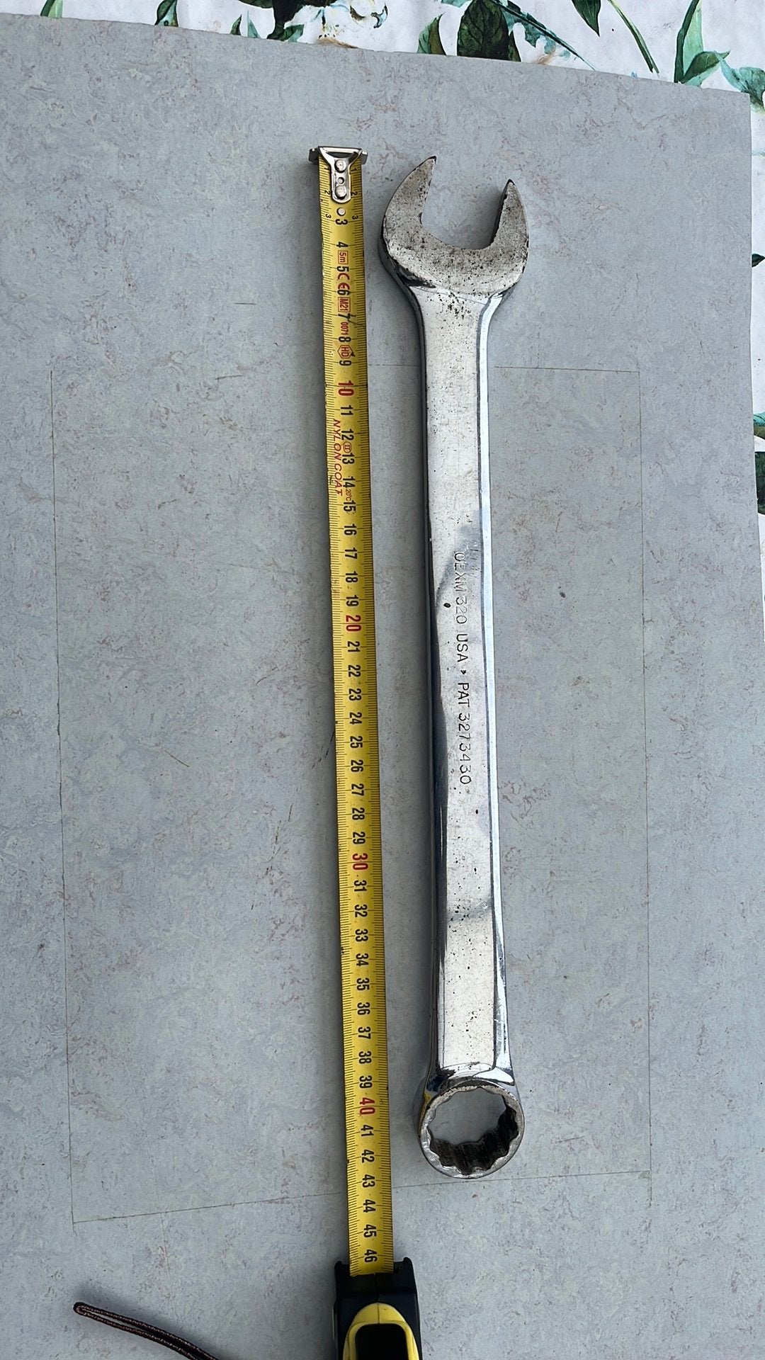 Snap-on Sleutel 32 mm oexm 320 USA Pat 32733430, Ophalen of Verzenden, Gebruikt, Sleutel/ratel