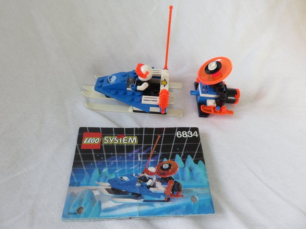 Lego Space, Ice Planet 2002, set 6834, Celestial Sled, Compleet, Gebruikt, Lego, Ophalen of Verzenden