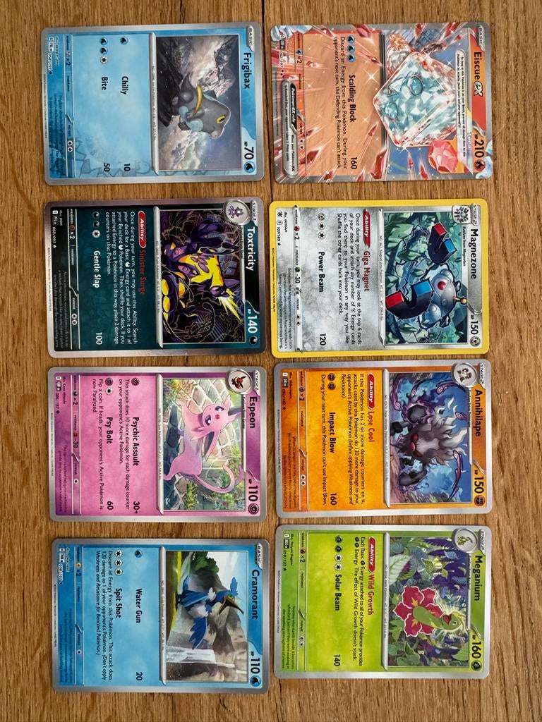 Originele Pokémon kaarten - Diverse selectie, Ophalen of Verzenden, Gebruikt, Meerdere kaarten, Foil