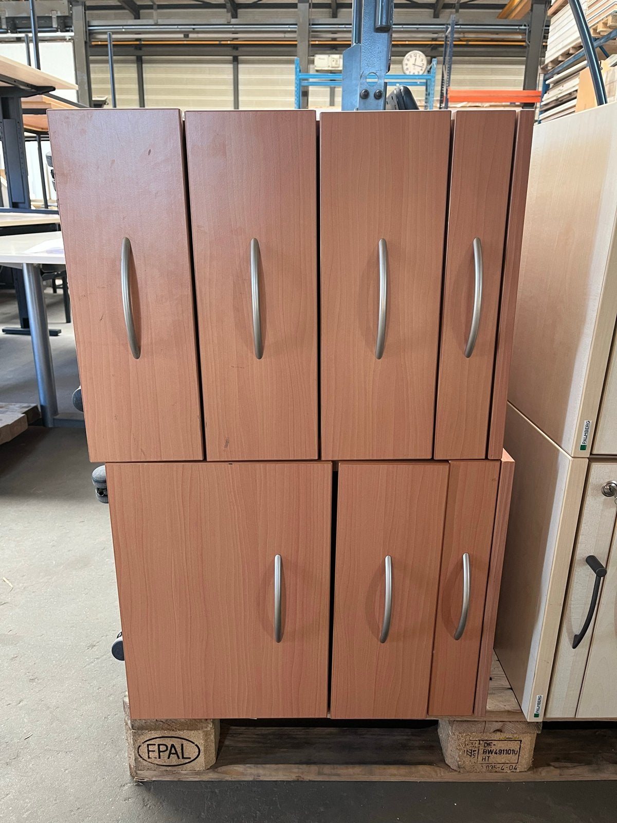 2x Kantoor lade kasten onder bureau 77x56cm, Ophalen, Gebruikt, 50 tot 100 cm, 3 of 4 laden
