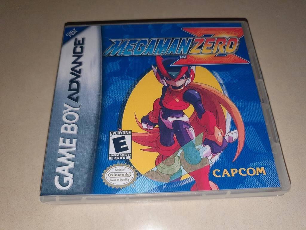 Mega Man Zero Game Boy Advance GBA Game Case, Avontuur en Actie, Verzenden, 1 speler, Zo goed als nieuw