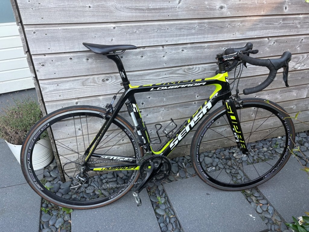Sensa Lombardia Carbon maat 52 | Shimano 105 Triple, Fietsen en Brommers, Fietsen | Racefietsen, 28 inch, Gebruikt, Carbon, 49 tot 53 cm