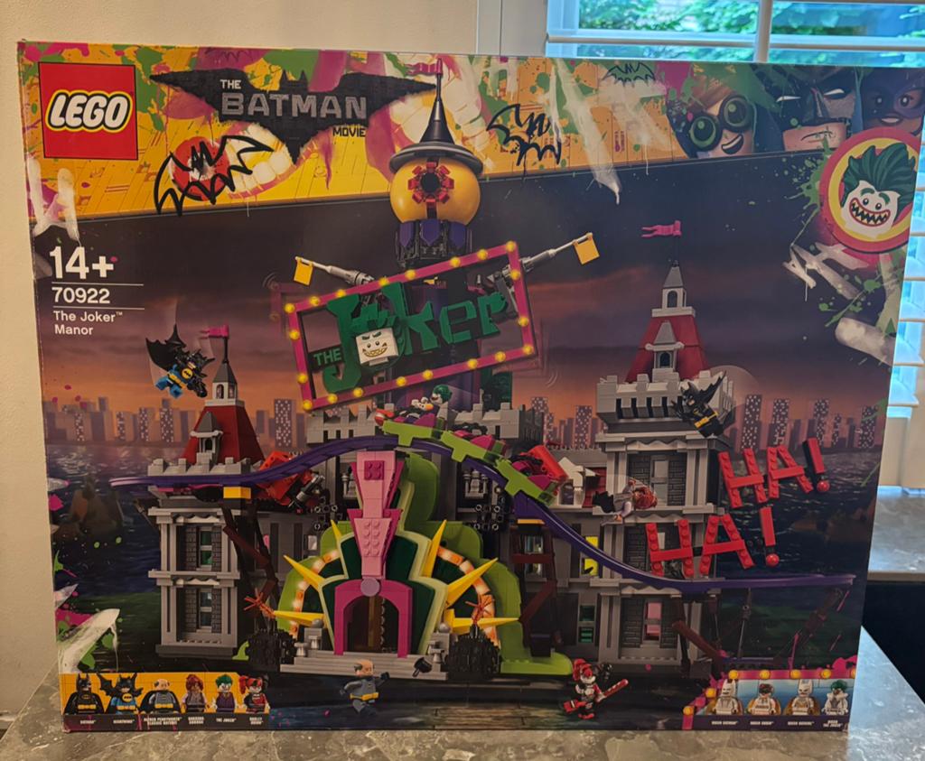 Lego 70922 Batman movie the joker landhuis, Marvel, Lego, Ophalen of Verzenden, Zo goed als nieuw