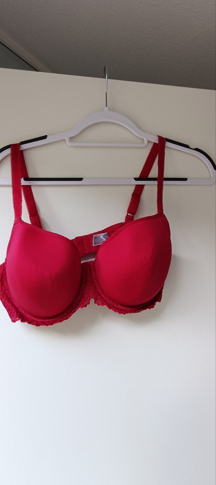 Wacoal BH maat 80D - Rood met kant, Wacoal, Ophalen of Verzenden, Rood, BH