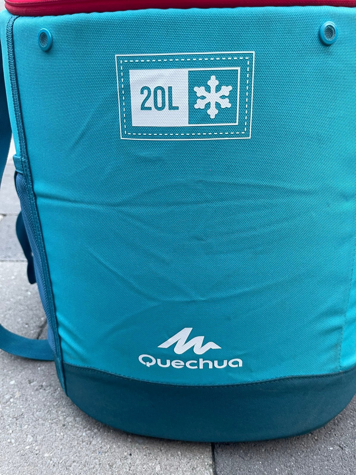 Quechua Koeltas 20L - Ideaal voor picknicks en uitjes, Caravans en Kamperen, Ophalen, Gebruikt, Koeltas, Koelelement