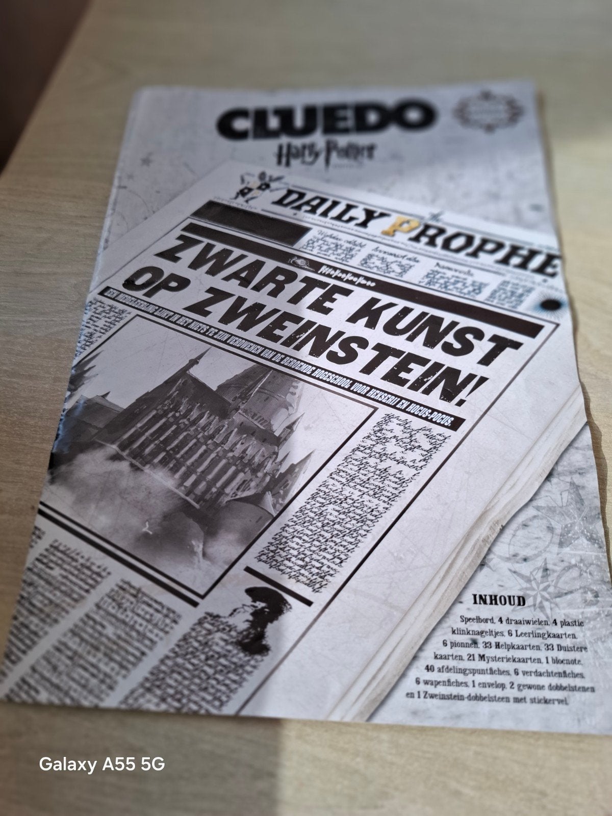 Cluedo Harry Potter Editie - Compleet Gezelschapsspel, Hobby en Vrije tijd, Gezelschapsspellen | Bordspellen, Parker, Gebruikt