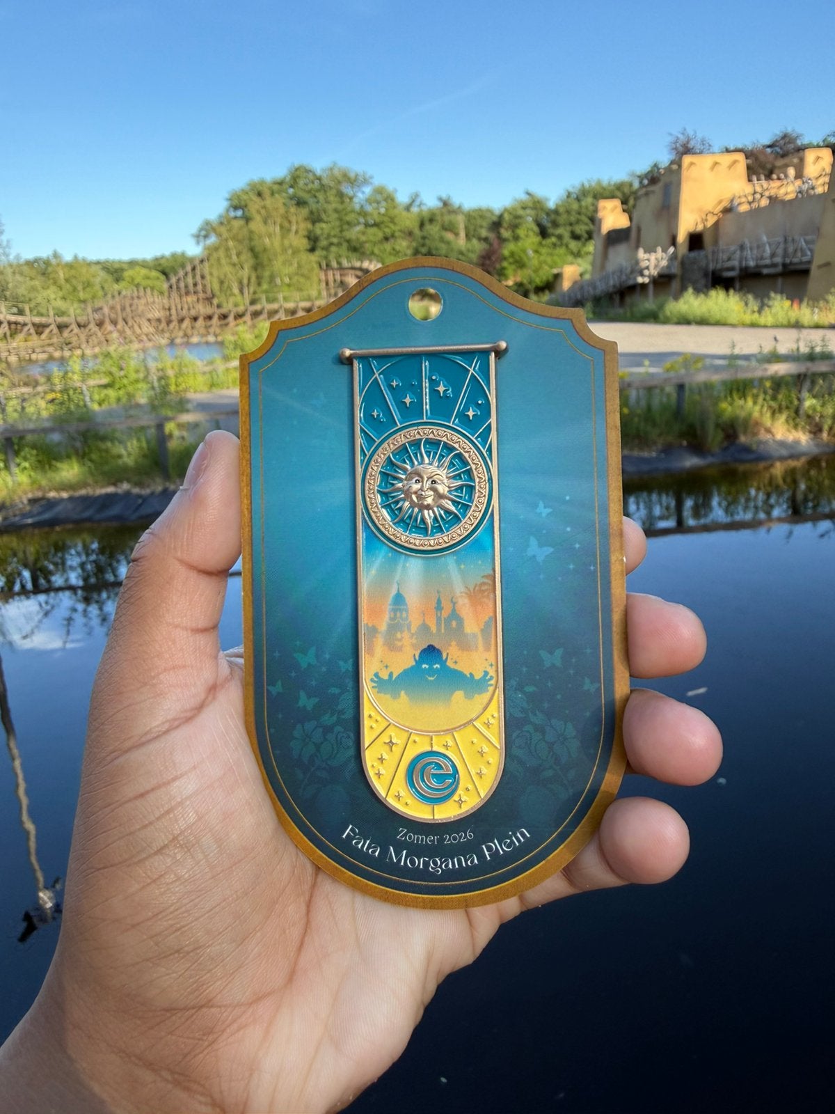 Efteling Zomer Pin 2026, Verzamelen, Speldjes, Pins en Buttons, Ophalen of Verzenden, Nieuw