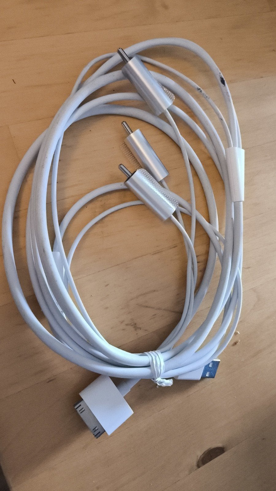 iPhone kabel naar audio (RCA) en USB, Ophalen of Verzenden