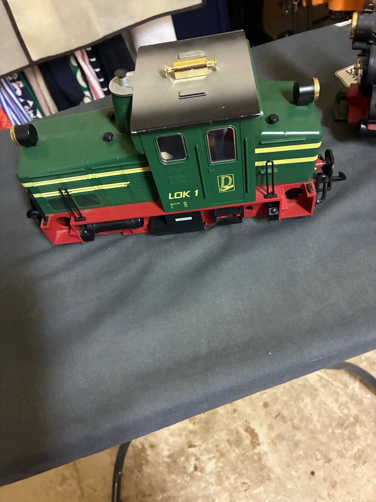 LGB LOK 1 G-schaal locomotief, Gebruikt, Ophalen of Verzenden, LGB, Gelijkstroom