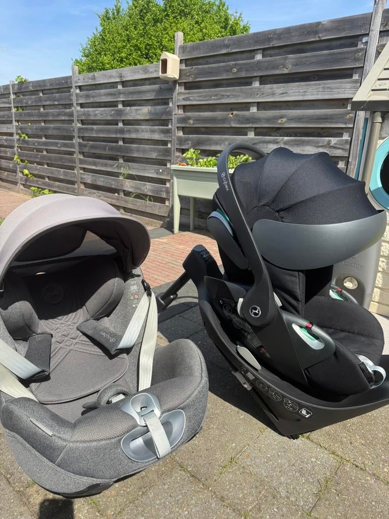 Cybex set autostoelen, Kinderen en Baby's, Autostoeltjes, Ophalen, 0 t/m 13 kg, Overige merken, Isofix