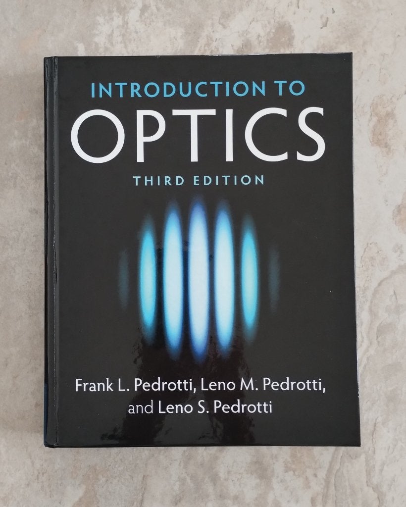 Introduction to Optics - Harde kaft, Frank L. Pedrotti, Leno M. Pedrotti, and Leno S. Pedrotti, Nieuw, Ophalen of Verzenden, WO