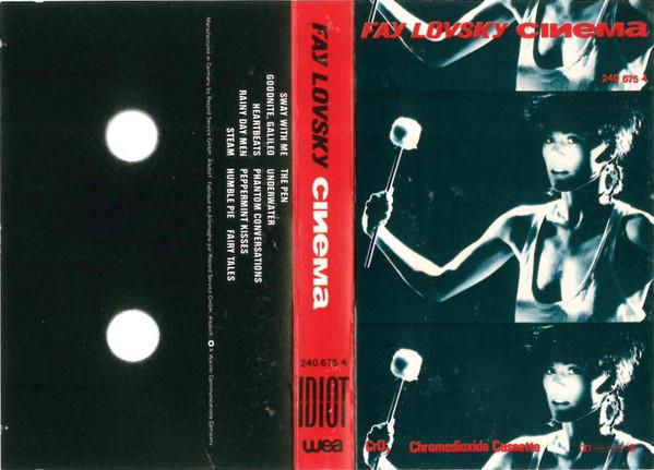 Fay Lovsky - Cinema Cassettebandje (1985) - Zeldzaam, Cd's en Dvd's, Cassettebandjes, Zo goed als nieuw, Origineel, Pop, 1 bandje