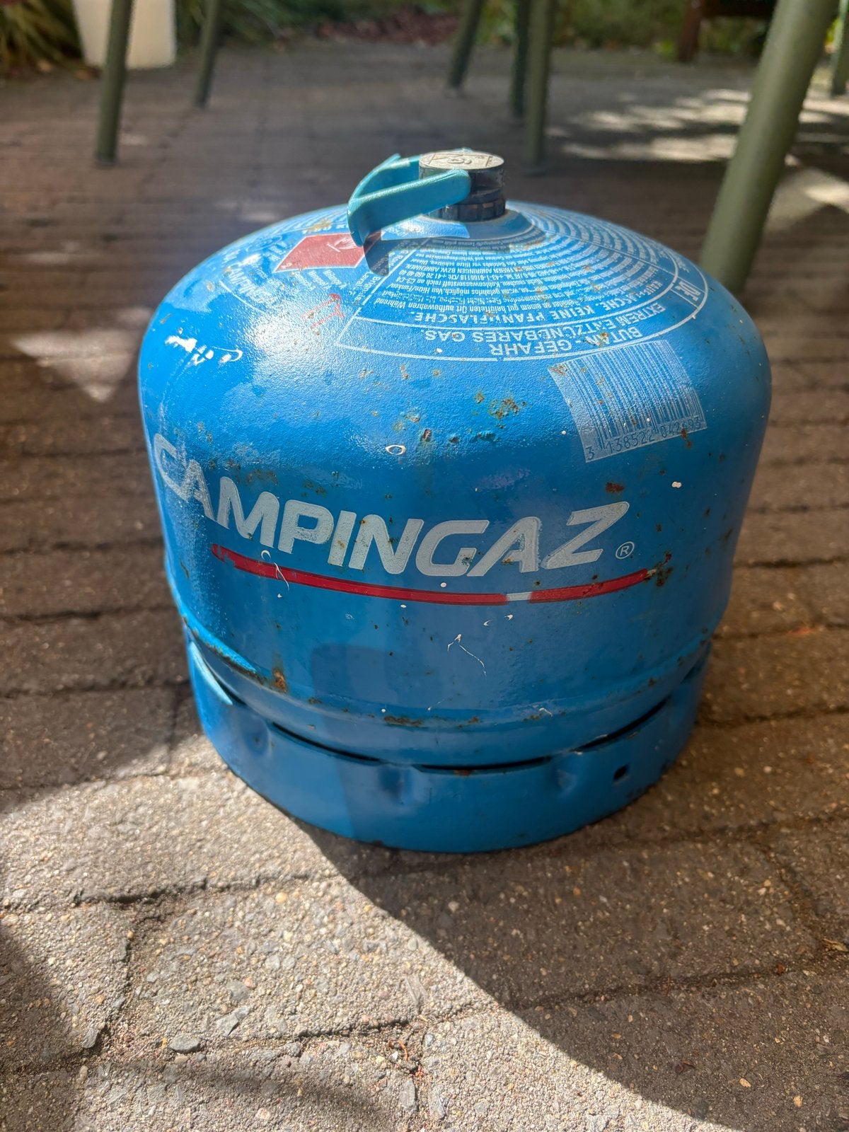 Campingaz 904 1.8 kg gasfles leeg - Gratis, Caravans en Kamperen, Ophalen, Gebruikt