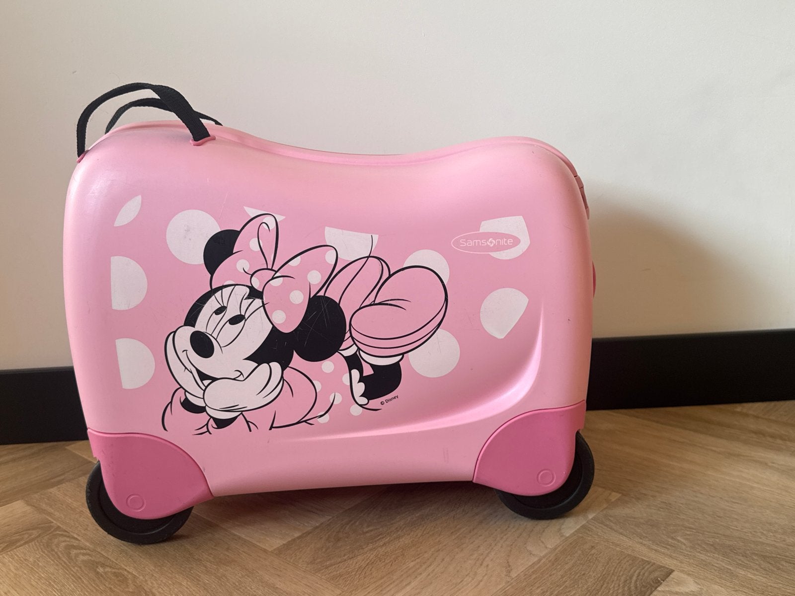 Samsonite Disney Minnie Mouse Kinderkoffer Roze, 40 tot 60 cm, Gebruikt, 20 tot 30 cm, Roze