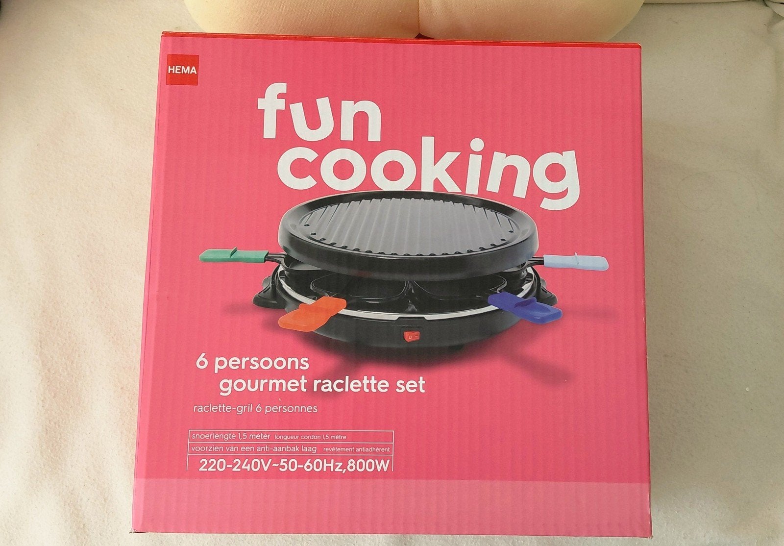 Gourmet - Raclette-set, Ophalen of Verzenden, Nieuw
