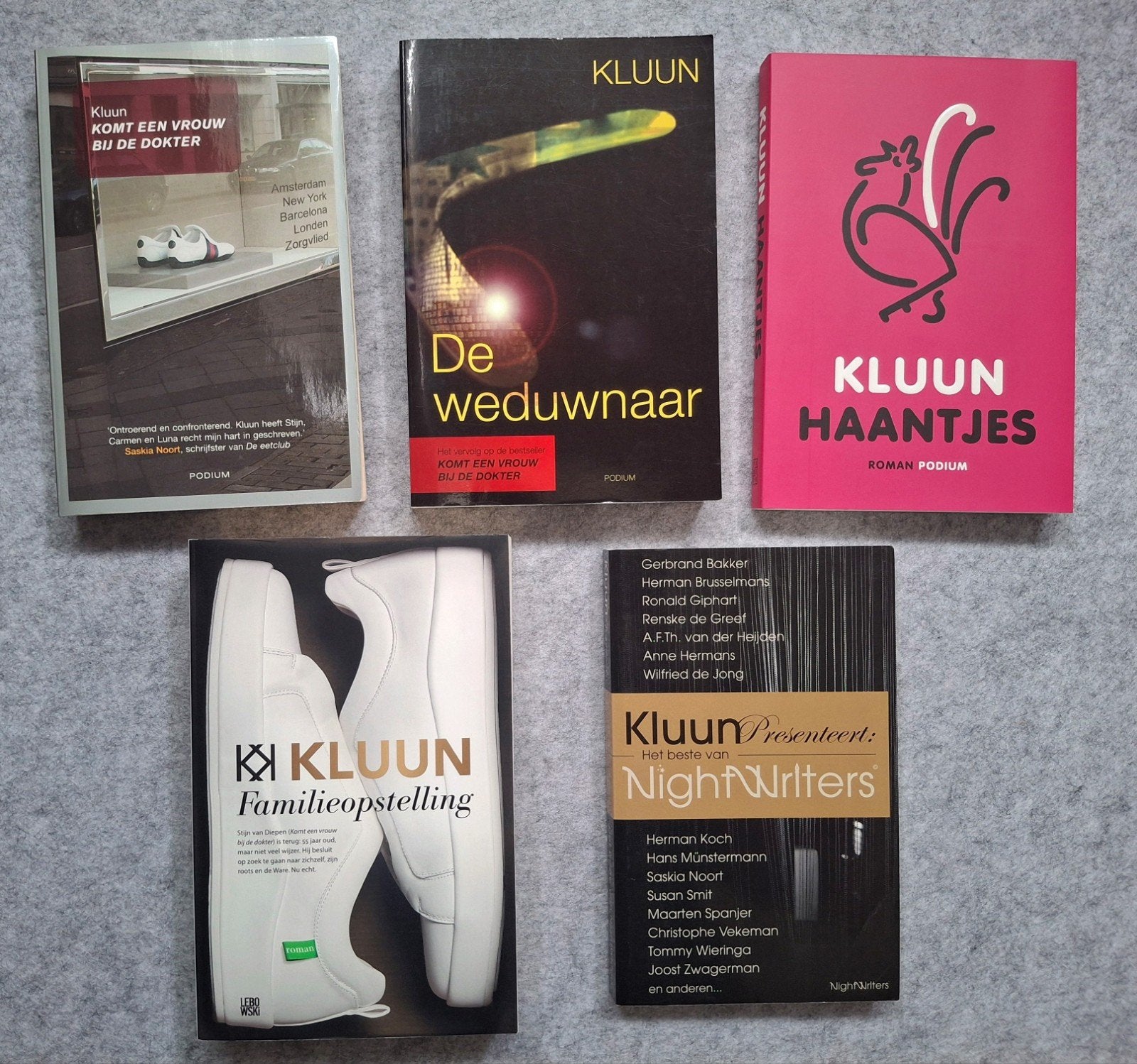 Kluun diverse boeken 5 stuks, Ophalen of Verzenden, Zo goed als nieuw, Kluun, Nederland