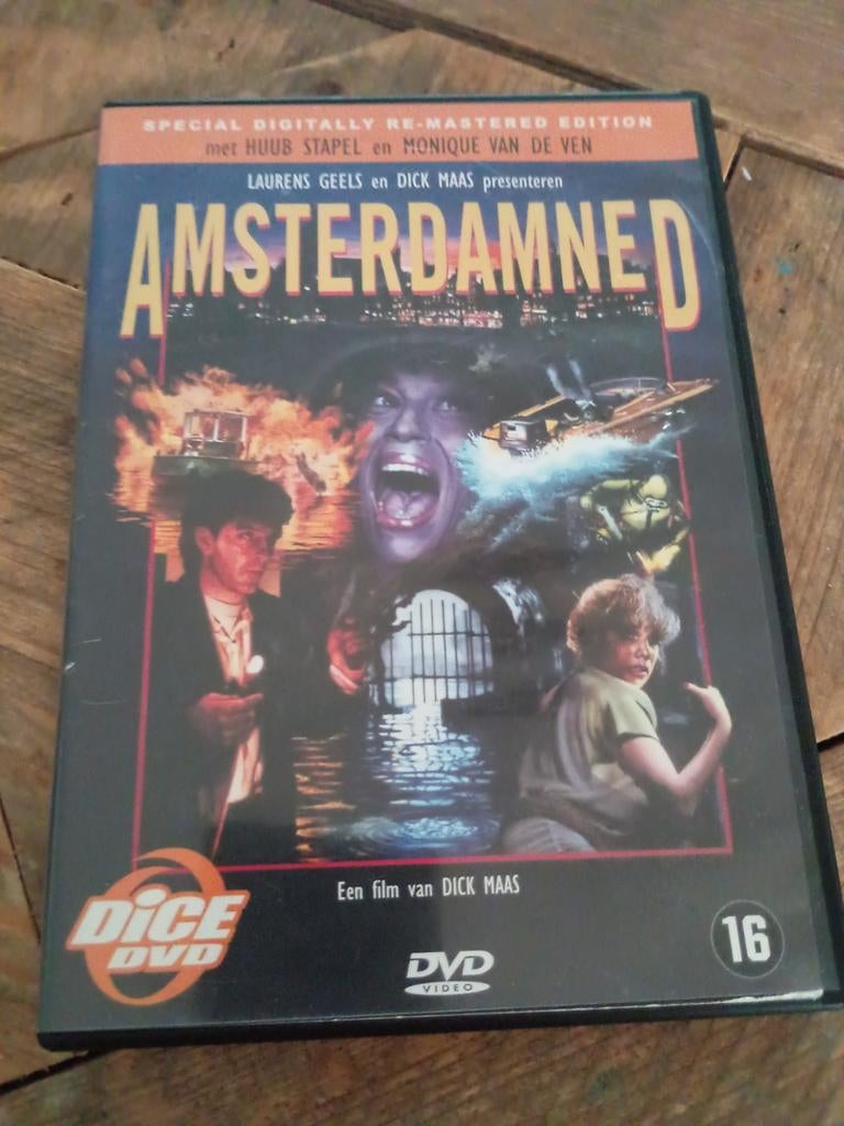 Amsterdamned - Special Digitally Remastered Edition DVD, Cd's en Dvd's, Dvd's | Thrillers en Misdaad, Ophalen of Verzenden