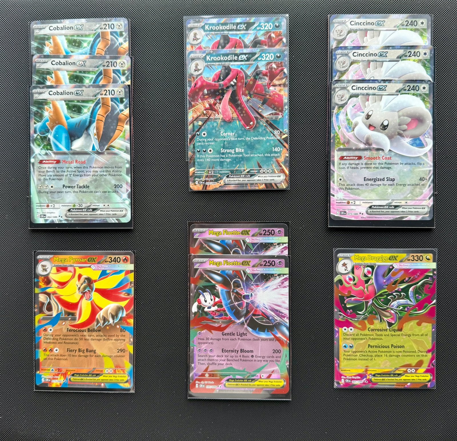 Pókemon Chaos Rising - ex kaarten, Hobby en Vrije tijd, Verzamelkaartspellen | Pokémon, Meerdere kaarten, Ophalen of Verzenden