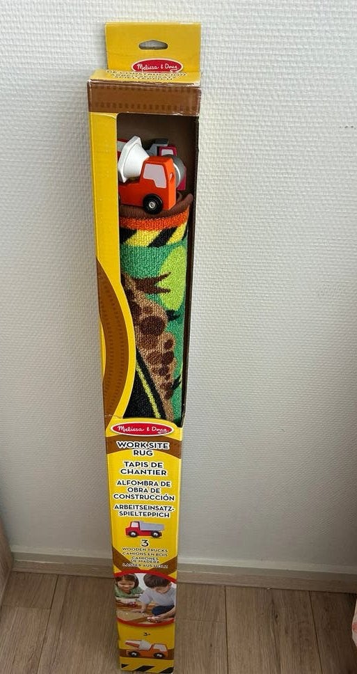Melissa & Doug bouwplaats speelkleed, Ophalen, Zo goed als nieuw