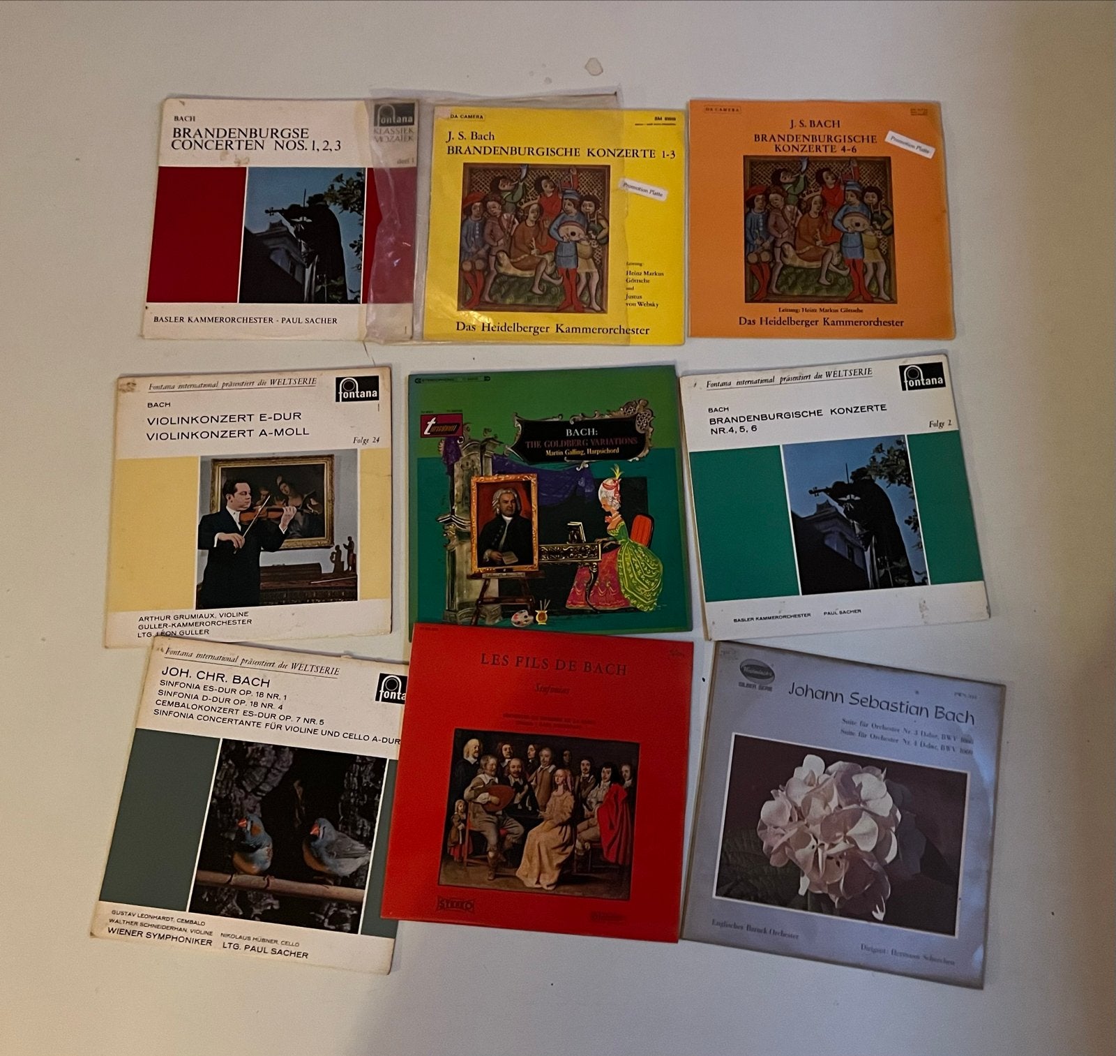 Klassieke LP's - Bach, LP, Gebruikt, Ophalen of Verzenden, 12 inch