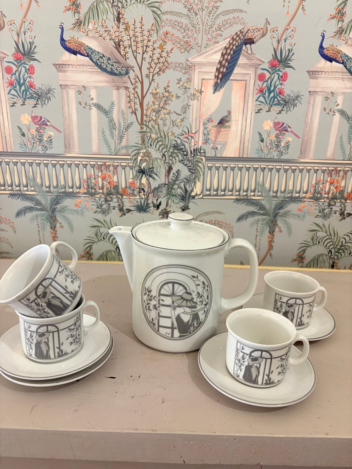 Vintage Kronester Bavaria "Monaco" servies (Douwe Egberts), Ophalen of Verzenden