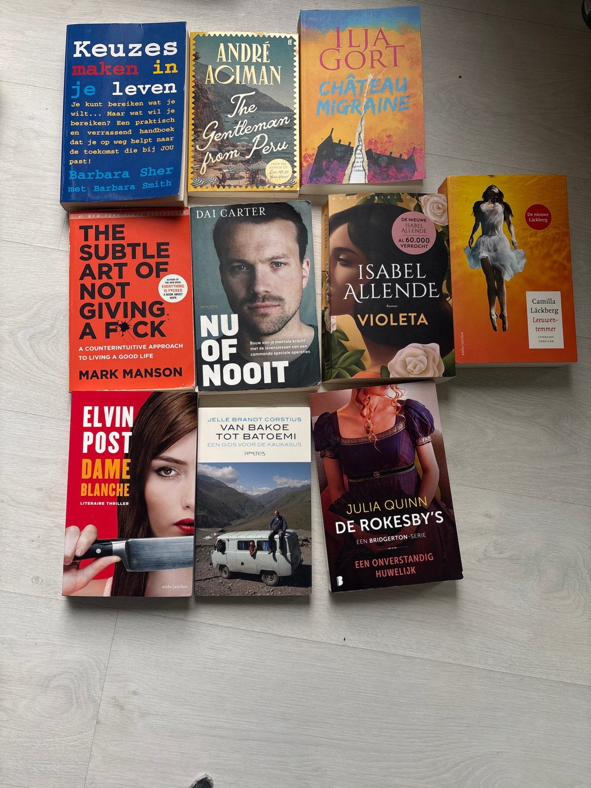 Diverse boeken: Fictie, non-fictie en thrillers, Ophalen, Gelezen, Nederland