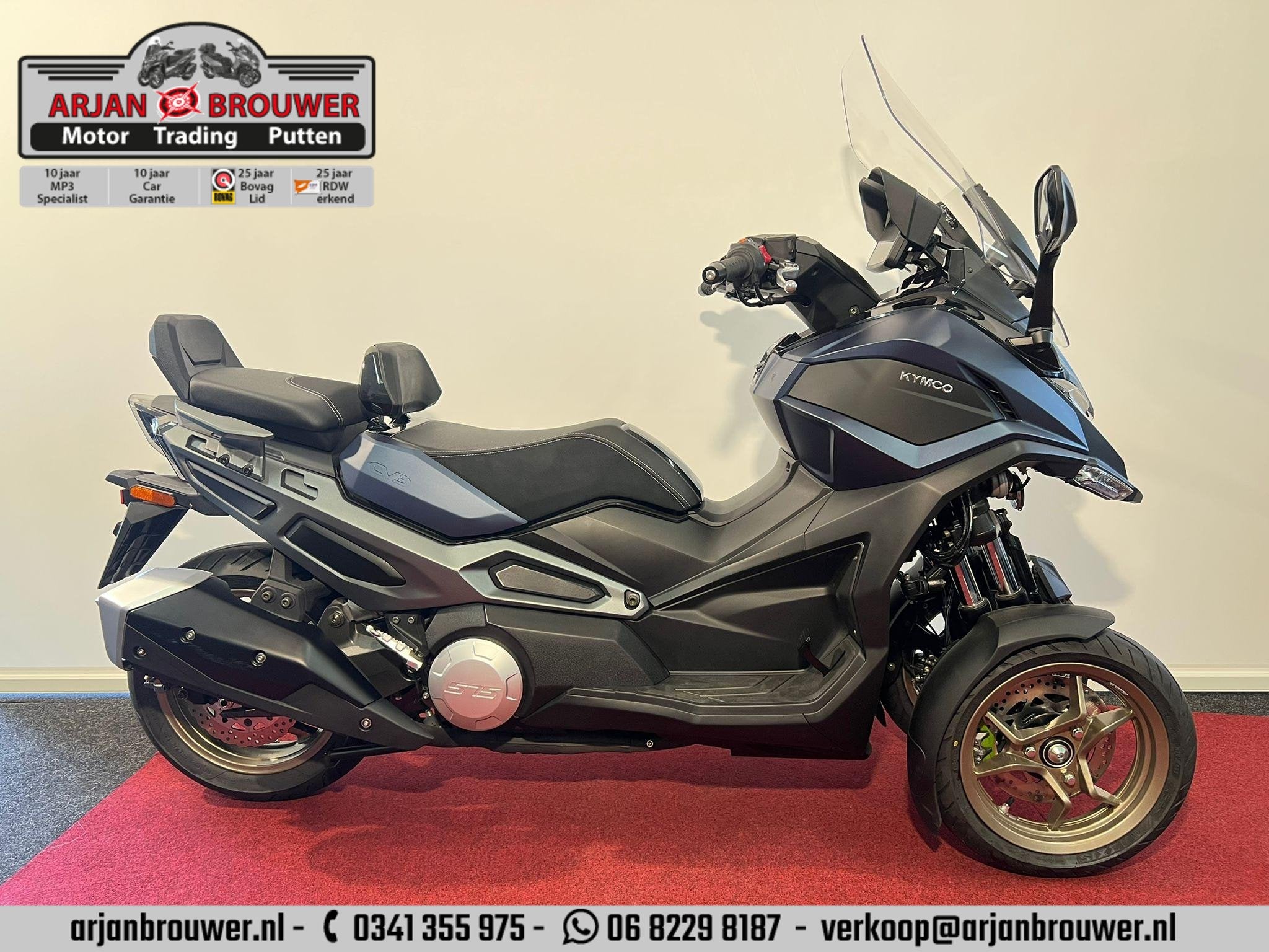 Kymco CV3 575I ABS NIEUW, Scooter, Bedrijf, Automaat, ABS