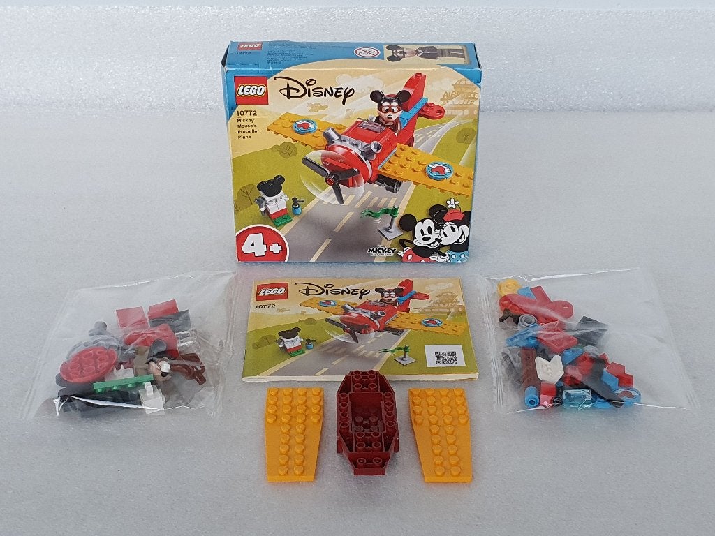 Lego Disney 10772: Mickey Mouse Propellervliegtuig (NIOB), Compleet, Lego, Nieuw, Ophalen of Verzenden
