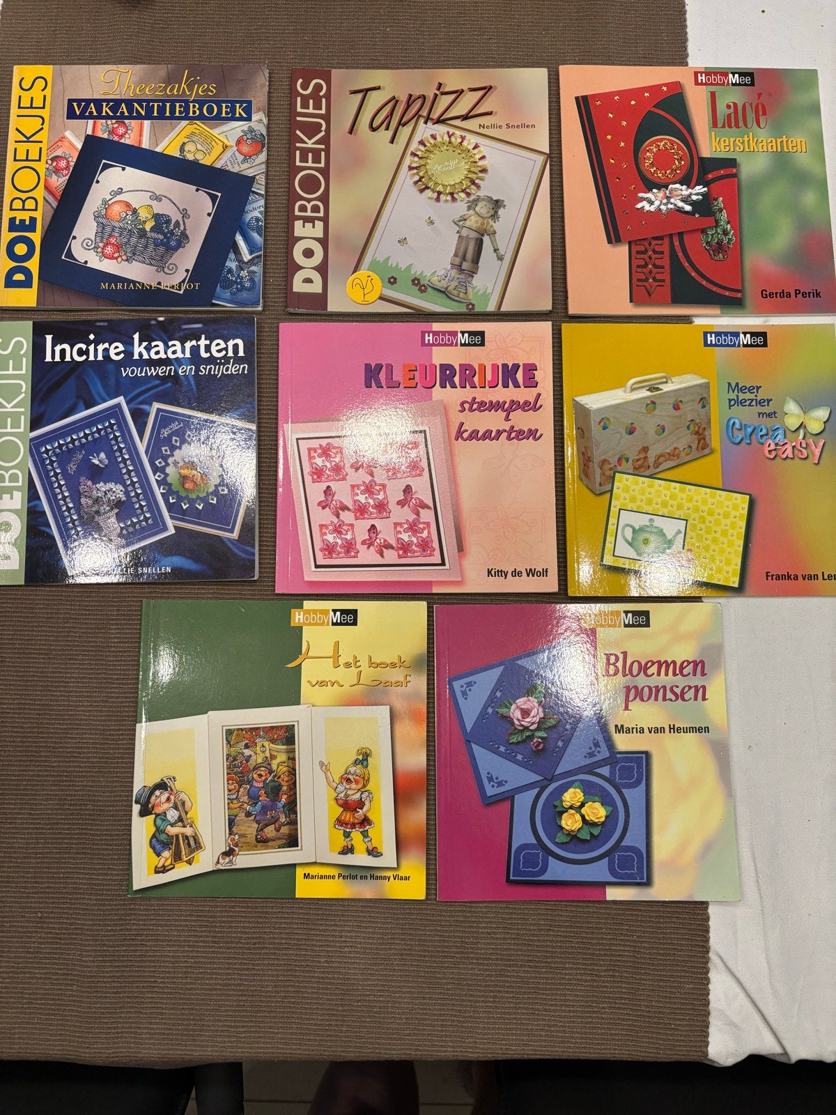 HobbyMee Knutselboeken doeboekjes Diverse Thema 8 stuks), Hobby en Vrije tijd, Knutselen, Overige thema's, Meerkleurig, Ophalen of Verzenden
