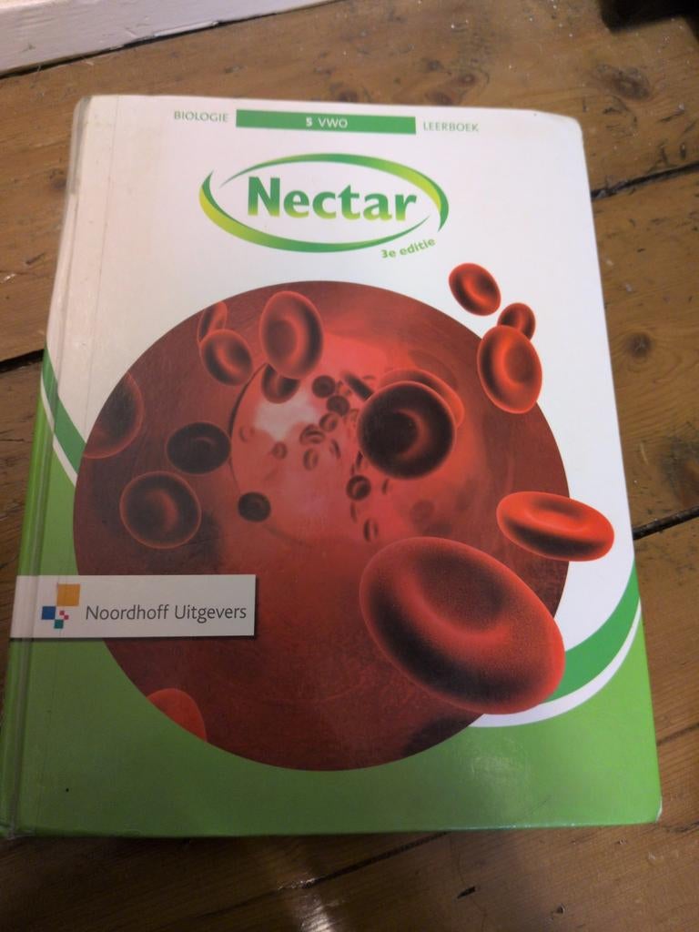 Nectar Biologie 5 VWO Leerboek 3e editie Noordhoff, Ophalen of Verzenden, Gelezen, VWO, Biologie