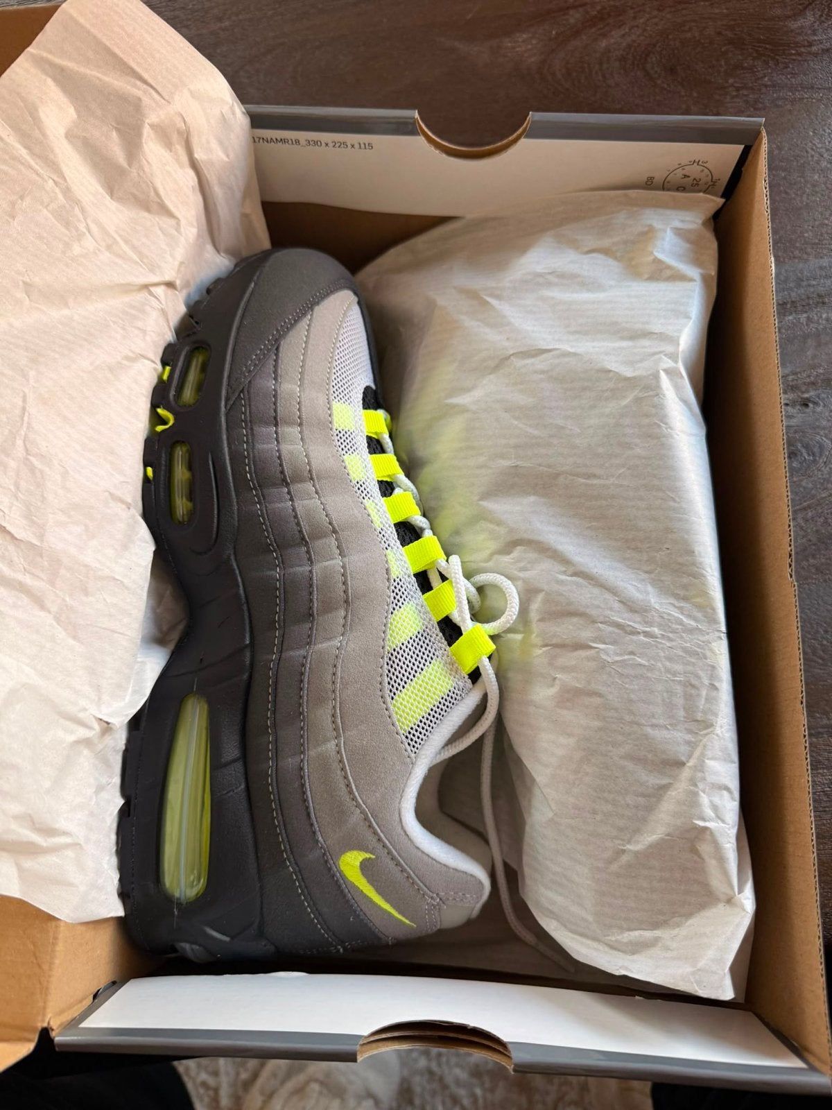Nike Air Max 95 Big Bubble - Nieuw in doos maat 42,5, Ophalen of Verzenden, Nieuw, Overige kleuren, Sneakers of Gympen