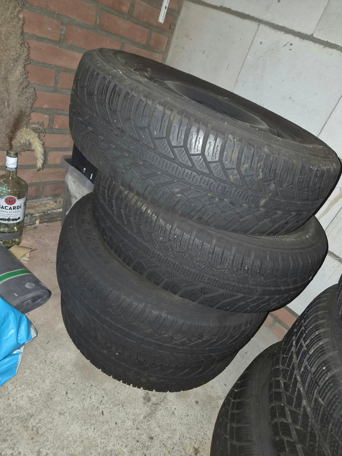 Winterbanden VW polo, Ophalen, Gebruikt