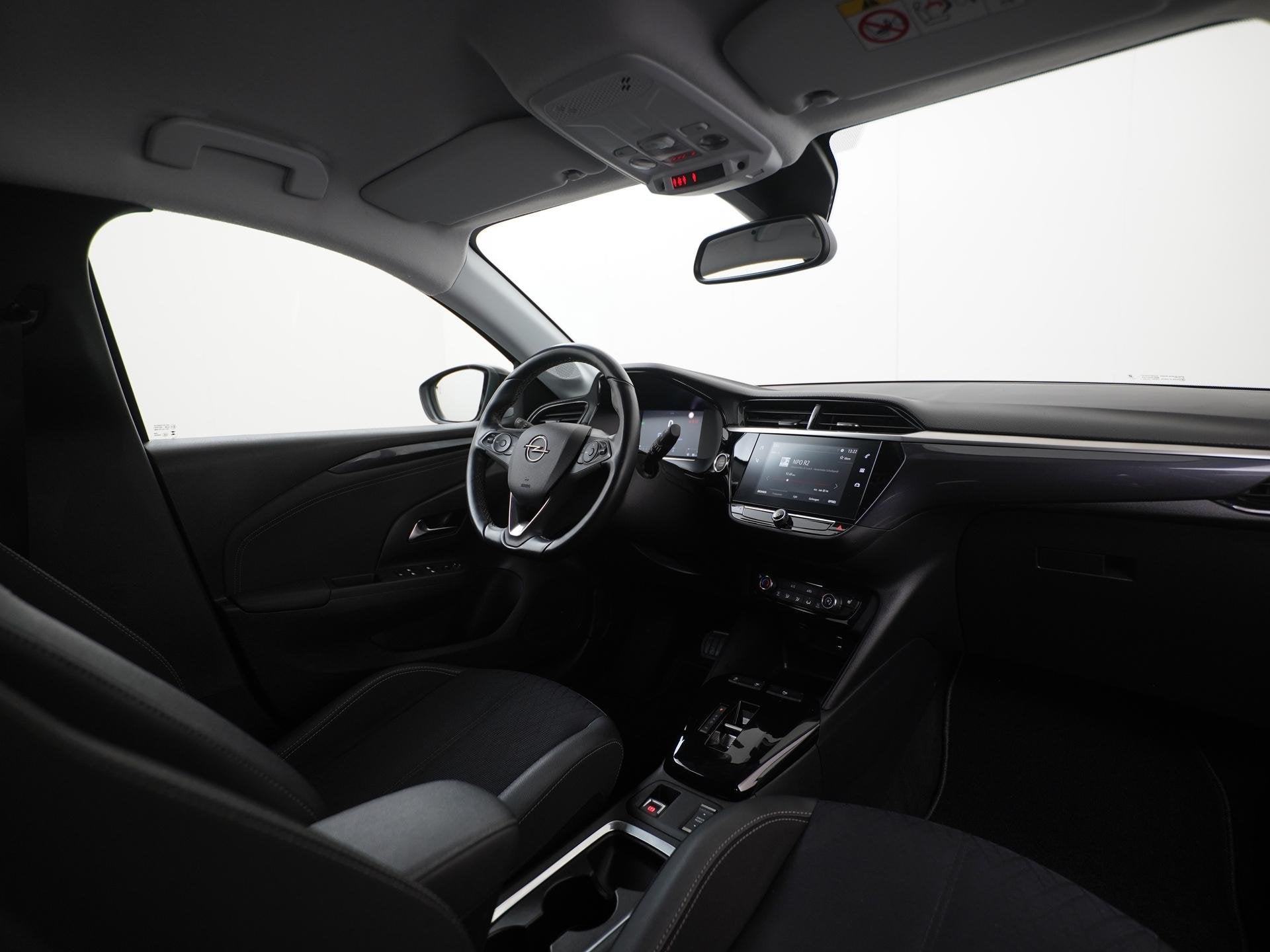 Opel Corsa 1.2 Elegance Automaat | Camera | Stoelverwarming, Stof, Gebruikt, Euro 6, Zwart